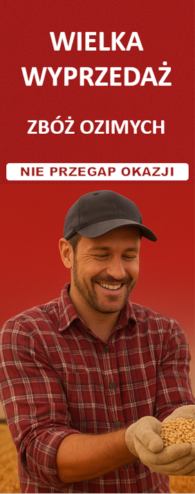 WIELKA WYPRZEDAŻ ZBÓZ OZIMYCH 